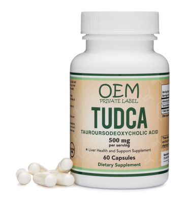 Custom Liver Protection Supplement Tudca 500mg With Vitamin B12