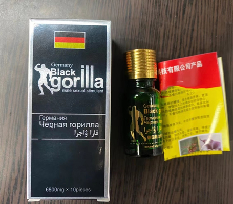 Germany Black Gorilla Pills With Strong Confident Men Red Hard Pills For Libido Enhancement